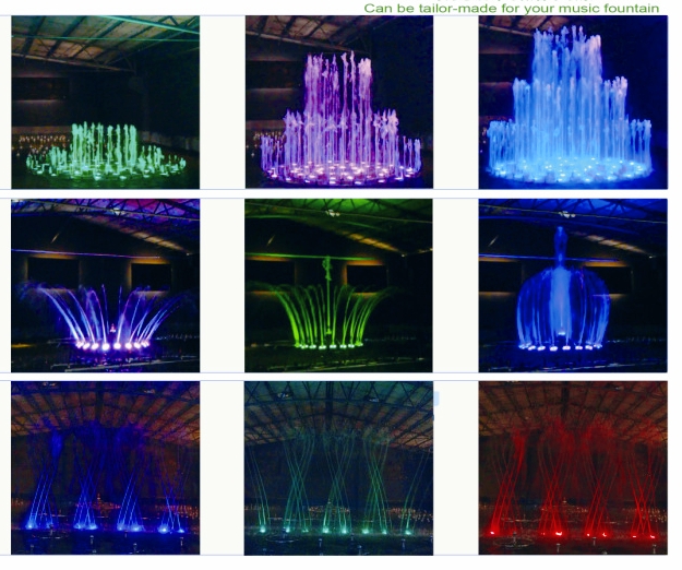 1.5" Digital Stainless Steel Swing Dancing Fountain Nozzle 4