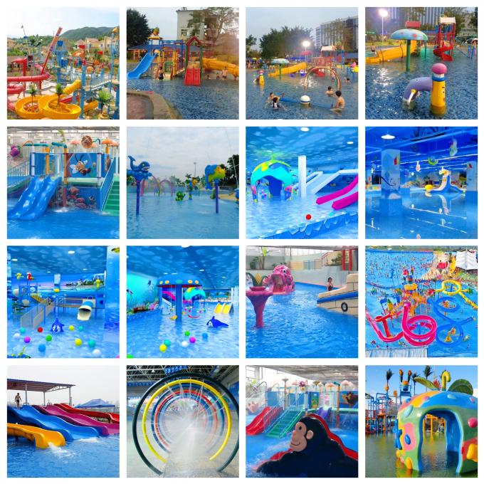 2800*1000*1600mm Monkey Water Slide For Swimming Pool 5