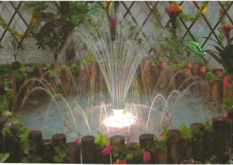 Round Style Indoor 1m Small Musical Fountain Project 1