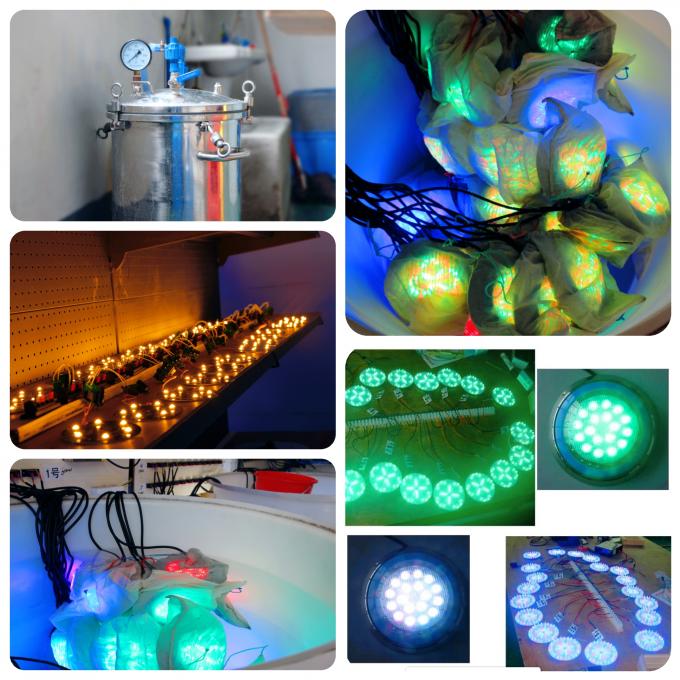 Plastic Wall Mount 18W LED Swimming Pool Light 4