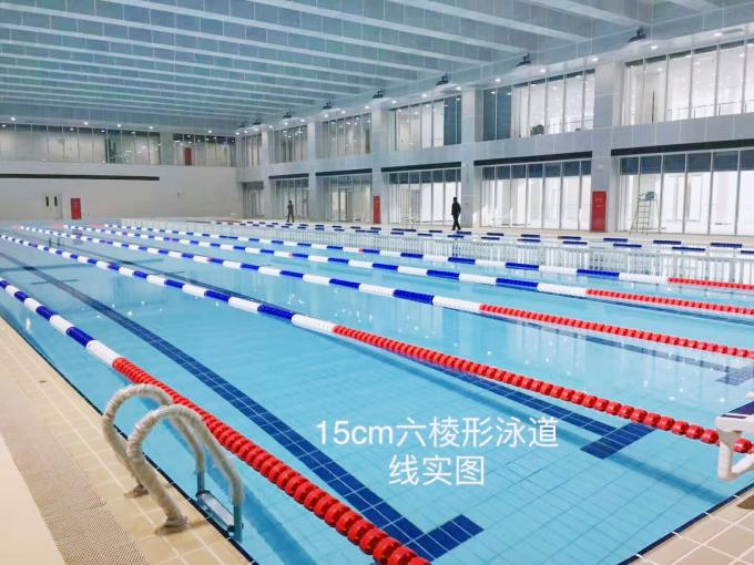 Plastic 36Kg 50m Swimming Pool Lane Lines 3