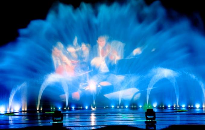 20200610103732_24860 60m3/h Fountain Stainless Steel Nozzle Water Screen Projection 1