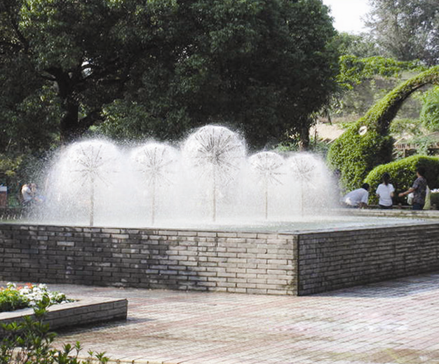 Brass Chrome Pool Fountain Accessories SS 304 Crystal Ball Jet 1