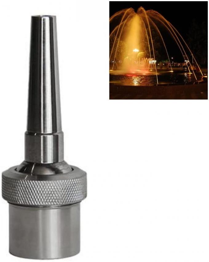 Adjustable Stainless Steel Fountain Nozzles Singe Jet Series Fountain Spray Nozzles 0