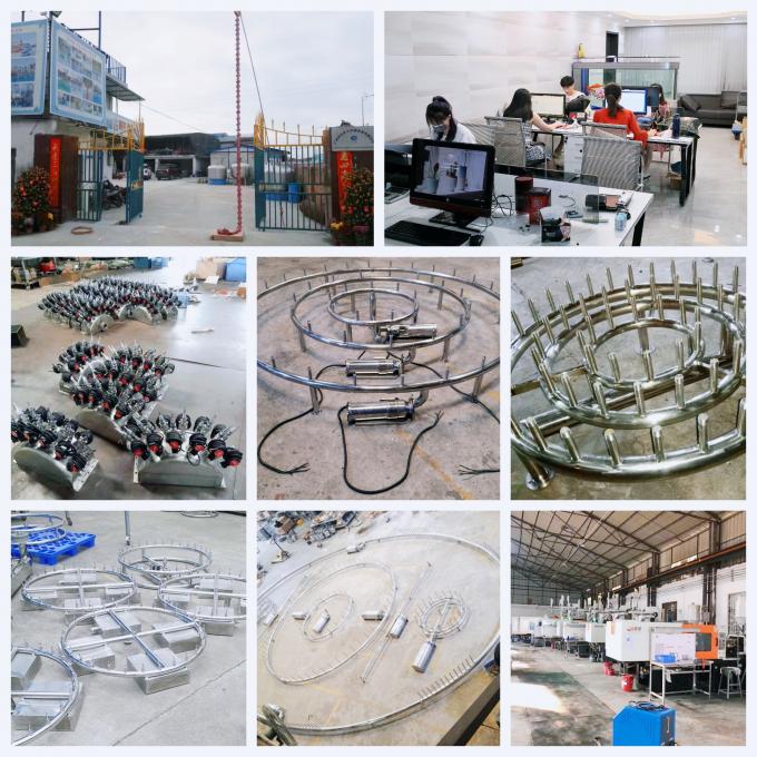 Decorative 2M Stainless Steel Musical Fountain Project 5