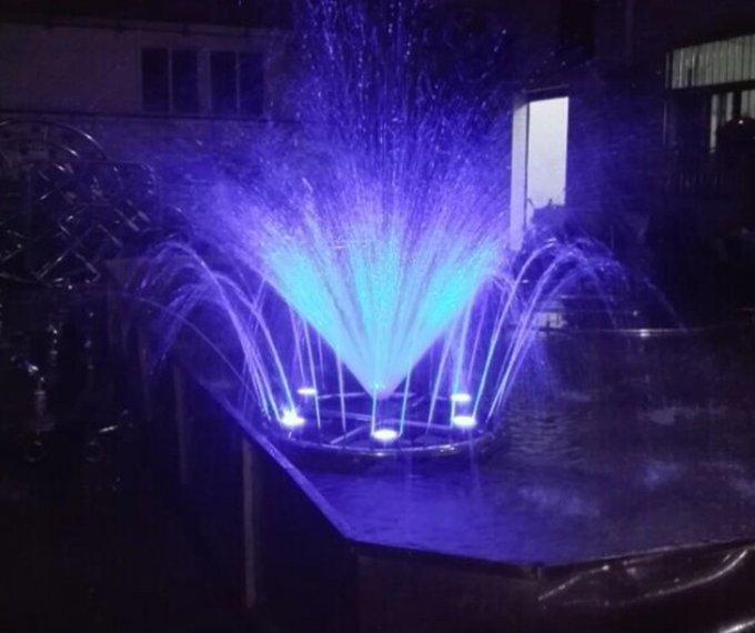 High Spray Floating 90mm Pond Musical Water Fountain 1