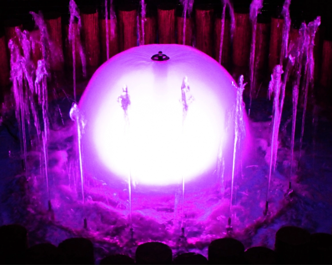 Colorful Programmable 800cm Dancing Pool Fountain 1