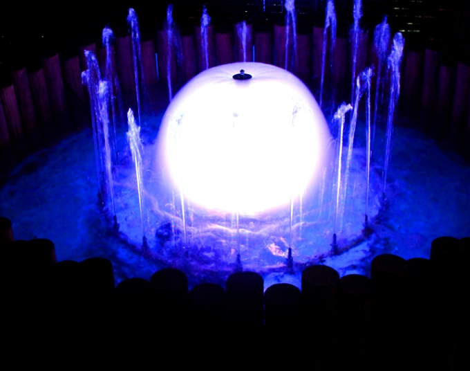 Colorful Programmable 800cm Dancing Pool Fountain 2