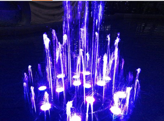 Decorative 2M Stainless Steel Musical Fountain Project 1