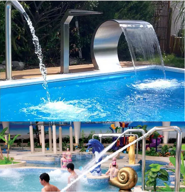 Spa Pool BV SASO Stainless Steel Waterfall Jet 1