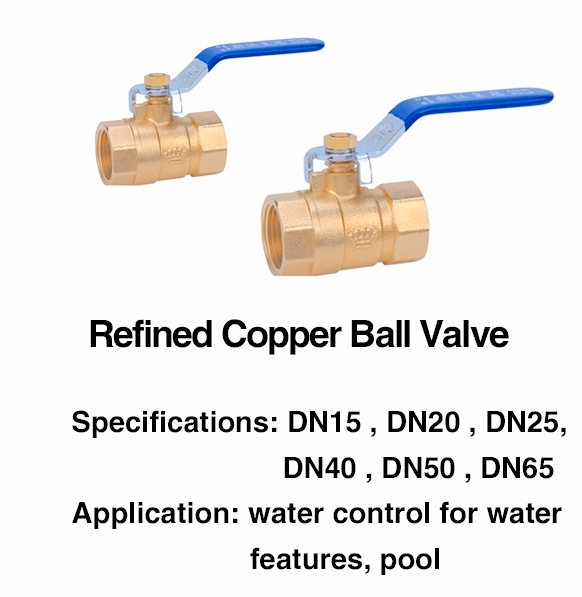 SGS 1 inch Manual Water Control brass ball valve 1