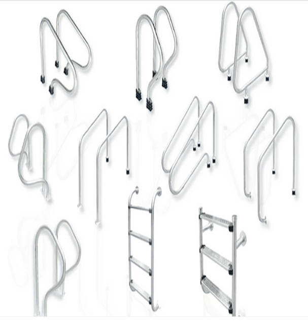 Anticorrosive 1.0mm 304 Stainless Steel Swimming Pool Ladder 2