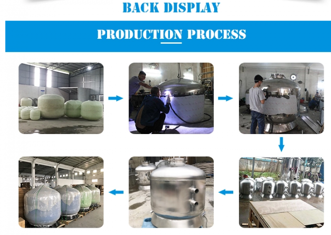 Stainless Steel 1200mm Commercial Swimming Pool Sand Filters 4