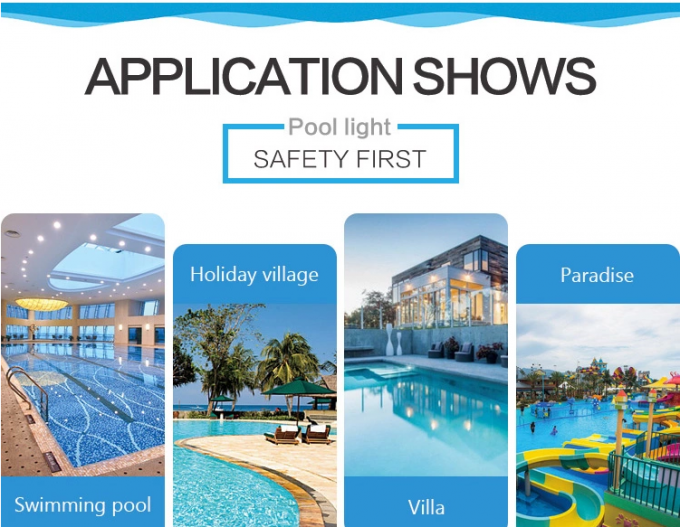 Plastic Wall Mount 18W LED Swimming Pool Light 3