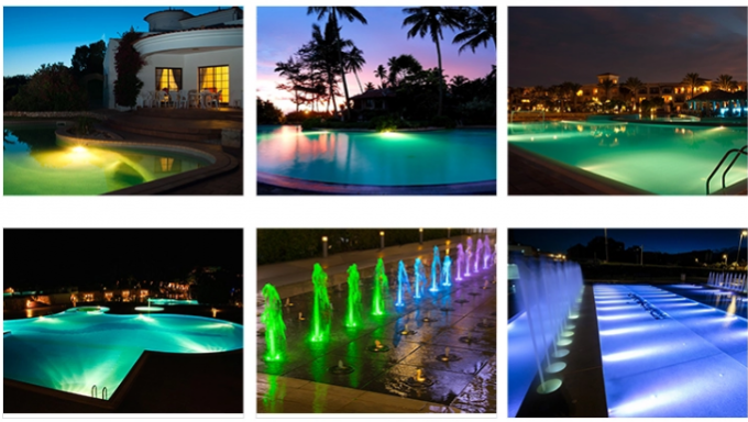 RGB Swimming Pool Fountain Accessories LED Underwater Light 1