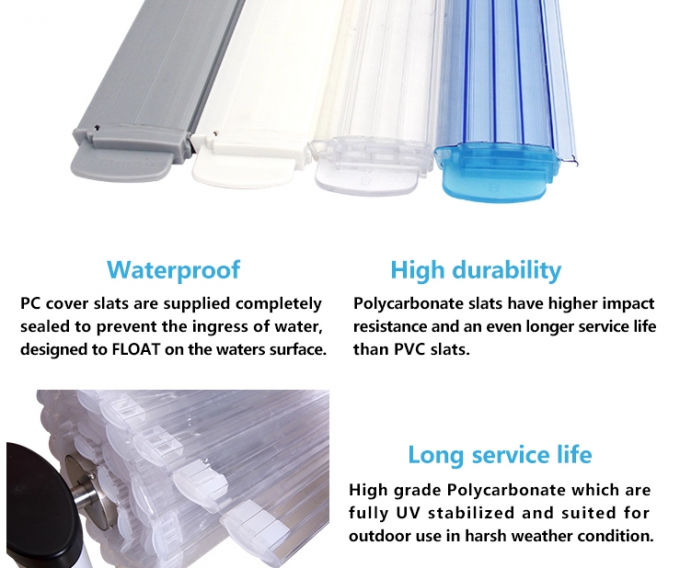 Waterproof 24V 8X5M Electric Swimming Pool Cover 1