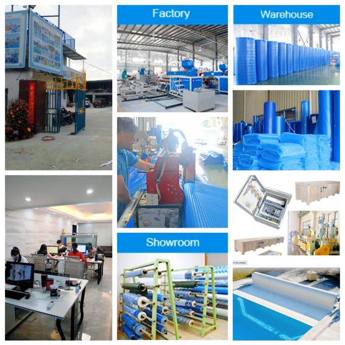 2020 Lastest Hot Sale Factory Price PC Automatic Swimming Pool Cover With A Roller 4