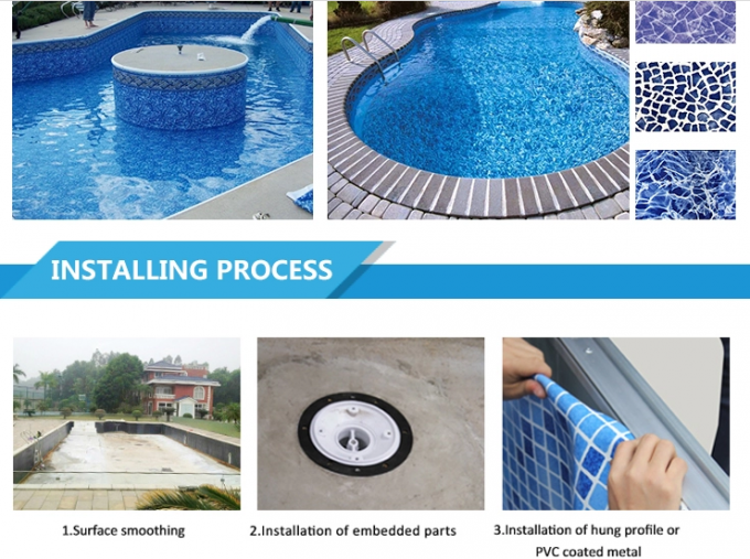 Vinyl 0.5mm Above Ground Swimming Pool Liner Replacement 3