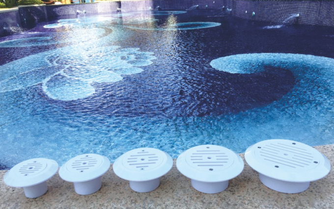 ABS Plastic 30X30cm Square Swimming Pool Main Drain 4