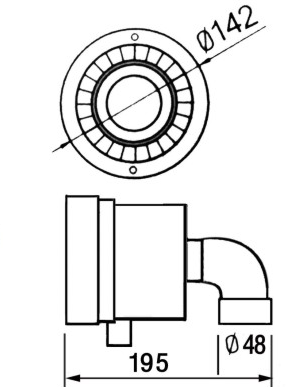 PVC ABS 1.5 Inch Spa Jets For Swimming Pools 2