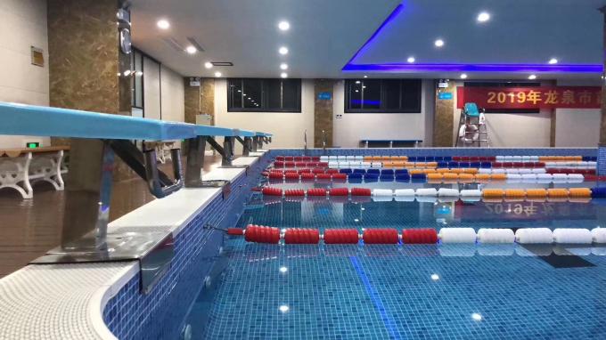 Spirality Shape Scratch Proof 25m Swimming Pool Lane Ropes 3