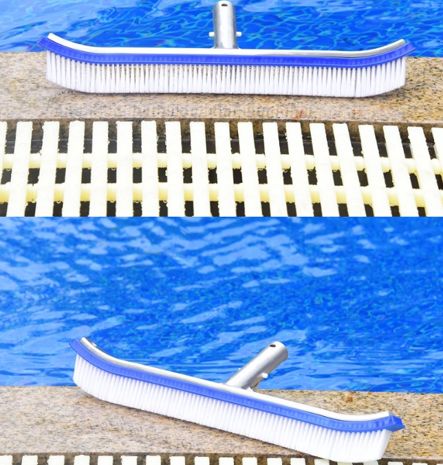 20200711141837_74766 Inground Pool Cleaning Kit Deluxe 18" 45cm Swimming Pool Wall Brush 1