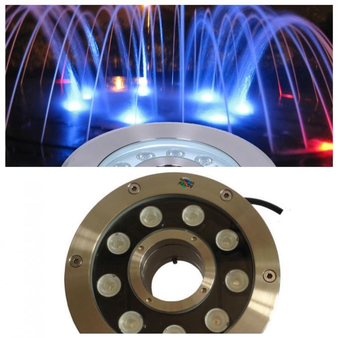 180mm 9W Pond Water Resistant Fountain Lights 50000 Hours 0