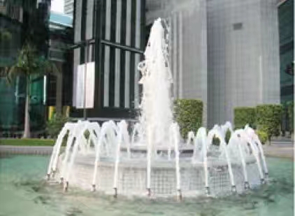 Stainless Steel 15gpm 1.5 Inch Foam Jet Fountain Nozzle 2