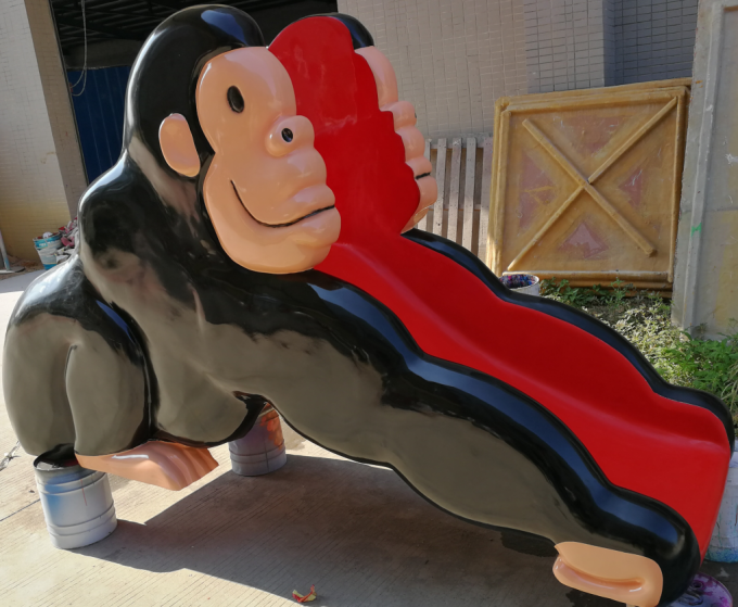 2800*1000*1600mm Monkey Water Slide For Swimming Pool 1