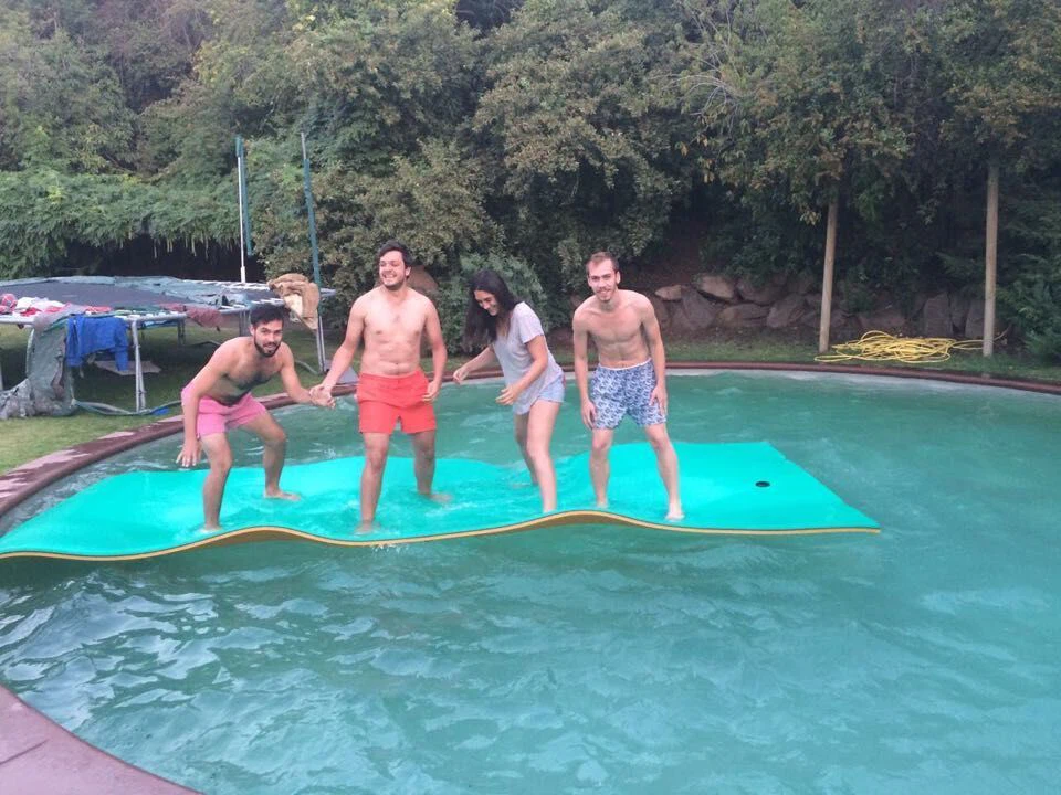 swimming pool floating mat
