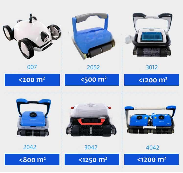 Pool robot cleaner family