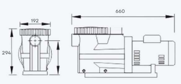 KP-PLUS100 Swimming Pool Water Pumps For Swimming Pool Using 1