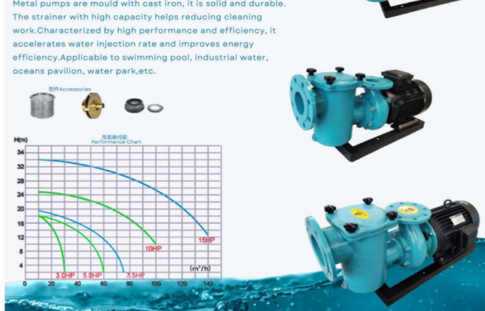 CCPB30 Swimming Pool Water Pumps For Swimming Pool 2