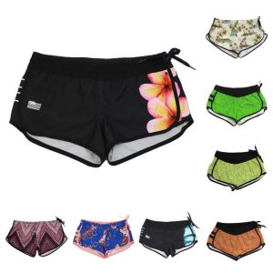 4 Way Stretch Women's Board Shorts Quick Dry Swim Trunks Lady's Swim Shorts Lady Girl Yoga Elasticated shorts