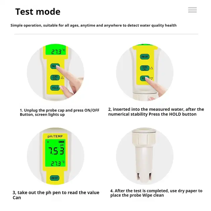 h046acccc8e194f2ba4a31584f91535bdy-jpeg_720x720q50 Compact pH Tester and Temperature Meter for Water Quality Analysis in Fish Tanks and Swimming Pools