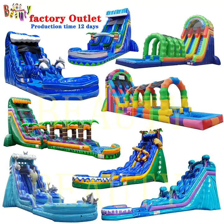 h0cbb003bdb194e0baec946e3a3849c36w-jpg_720x720q50 Commercial 18 OZ PVC Outdoor Adult Giant Inflatable Water Slide With Detachable Swimming Pool and Blower For Backyard Kids Party