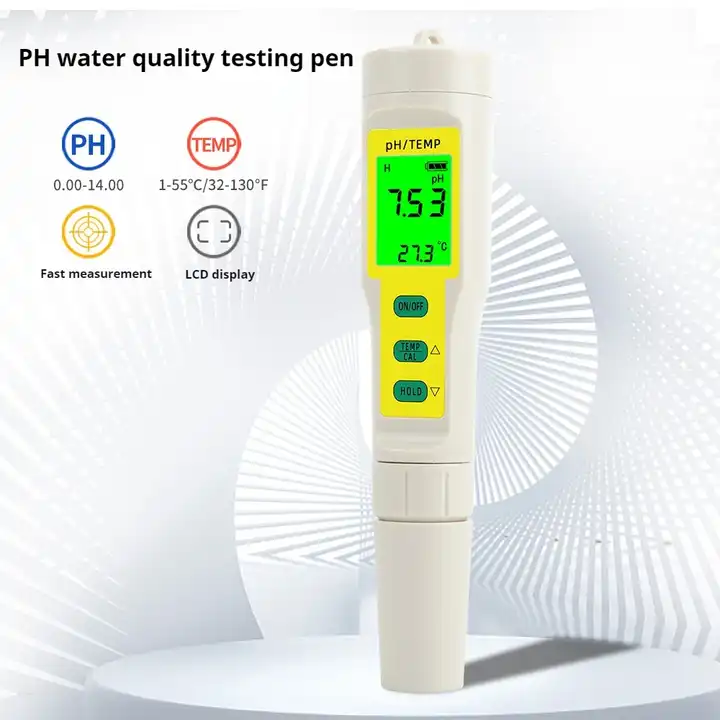 h2a44804c3c534ac68de692700794ee050-jpeg_720x720q50 Compact pH Tester and Temperature Meter for Water Quality Analysis in Fish Tanks and Swimming Pools