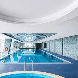 (chakme) Interlock Mat Anti Slipping Pool Floor Drain anti skid mat for swimming pool