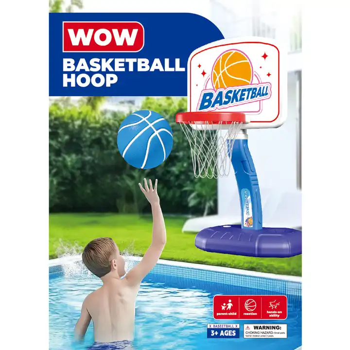 Pool Basketball Hoop Indoor/Outdoor Children's Basketball Stand Height adjustable Kindergarten Training Toy