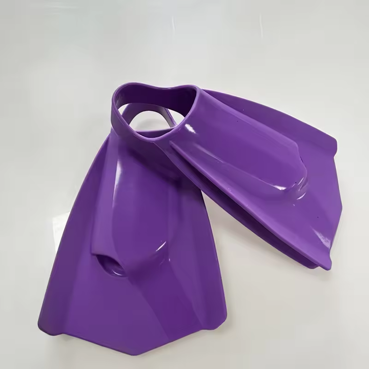 h40307ca140cd4d929a0f7f48f6f09886n-png_720x720q50 Adult Training Swim Flipper Wholesale New Custom Logo Kids Surfing Short Fins Professional Silicone Swimming Fins Open Heel