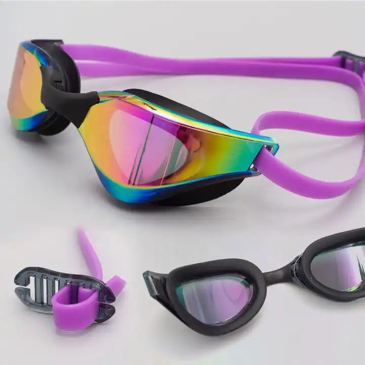 h6f6b69ca146948da82ef1cf86a1a1115j-jpg_720x720q50 Professional Manufacturer New Electroplated HD anti-fog Small Frame Training Competition Swimming Race Goggles