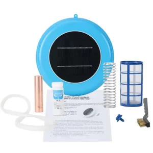 Swimming Pool Solar Ionizer Pool Floating Water Purifier Equipment Pool Cleaner//ionizador solar para piscina
