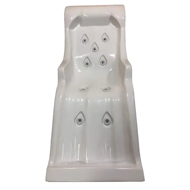 Acrylic SPA pool massage chair swimming pool air jet water massage chair