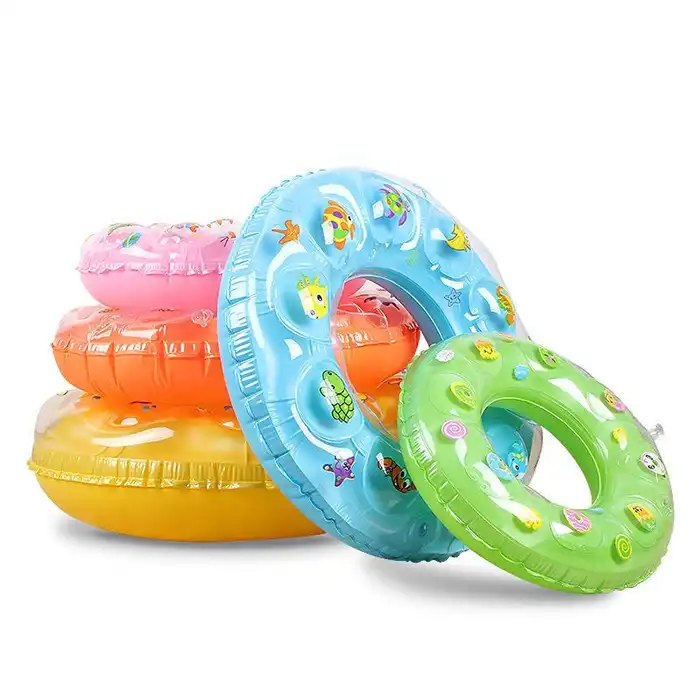 Custom Design Inflatable Tire Pool Swimming Ring Float Swimming Tube