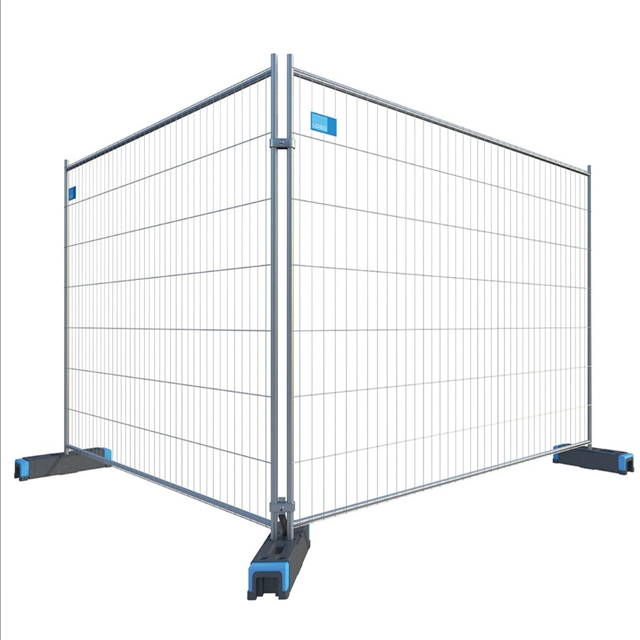 Portable Metal Safety Traffic Barrier Temporary City Road Fence for Garden Welded Construction Swimming Pool Field Farm Usage