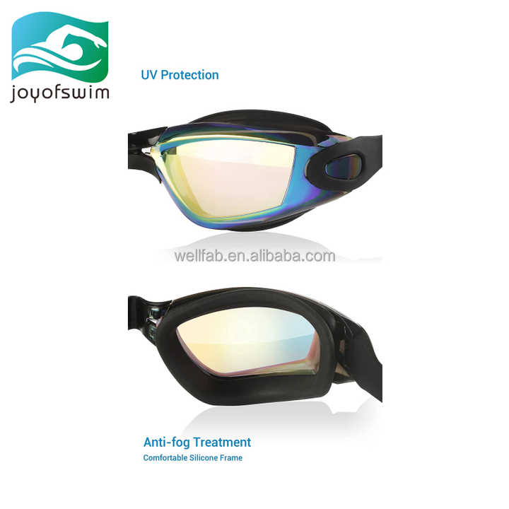 hbfe319eb10944964893fb461c328648fg-jpg_720x720q50 Waterproof Swimming glasses Set Anti-Fog arena Prescription water Silicone Swimming Branded Goggles with Nose Clip Earplugs