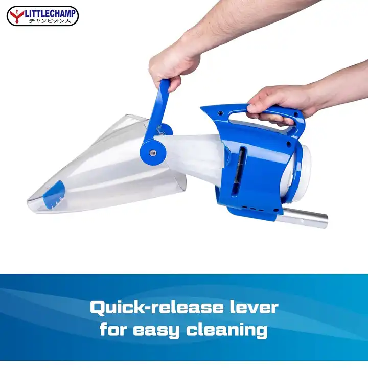 hc4a2a296f33d443db2c694a06b3f4c4bk-jpg_720x720q50 POOL BLASTER Centennial Cordless Pool Vacuum w/Pole Set - XL Debris Capacity & Advanced Filtration, Handheld Rechargeable