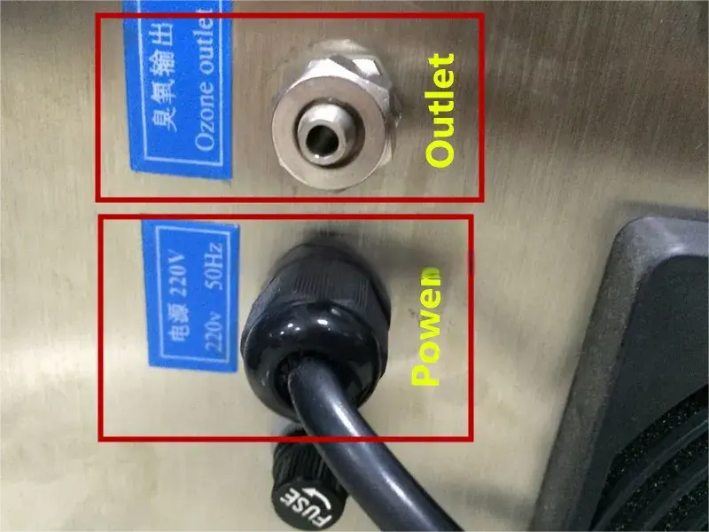 Outdoor Water Ozone Generator Swimming Pool Equipment