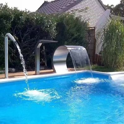 pd30617813-wall_mount_rohs_316_stainless_steel_pond_waterfall_jet Wall Mount ROHS 316 Stainless Steel Pond Waterfall Jet