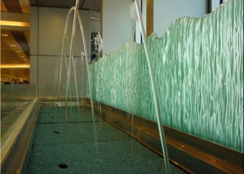 8000L/H SS5001 Laminar Fountain Nozzle Jet 9W LED Single Color